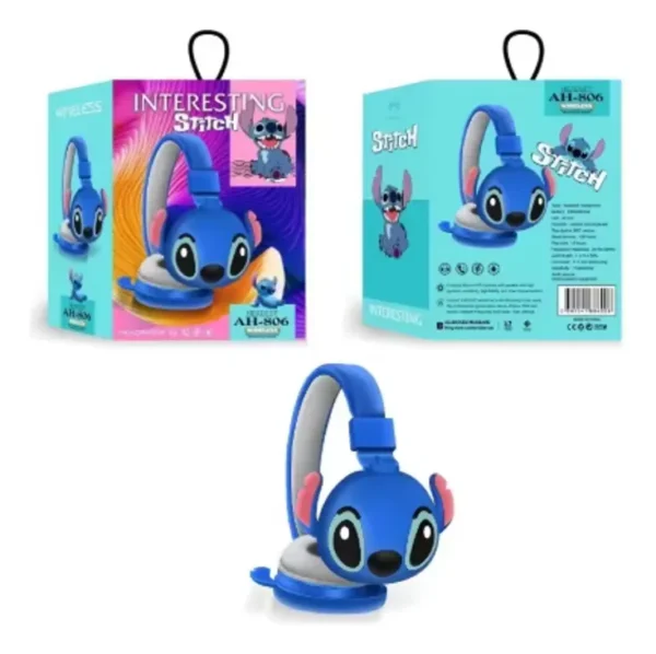 D_NQ_NP_2X_744669-MLA90571687055_082025-F.webp Audifonos Inalambricos Bluetooth Stitch Radio Fm Ah-806