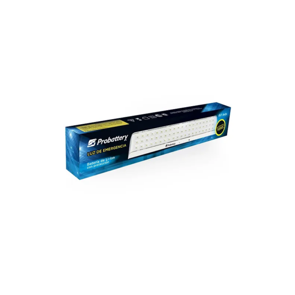 LUZ DE EMERGENCIA 60 LEDS PROBATTERY IE-3002