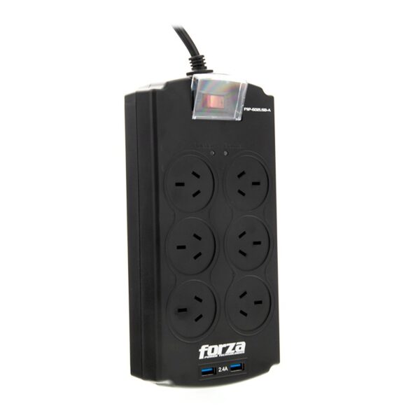 protector-de-tension-forza-fsp-602usb-a-2200w-1250.jpg PROTECTOR DE TENSION FORZA FSP-602USB-A 2200W/1250