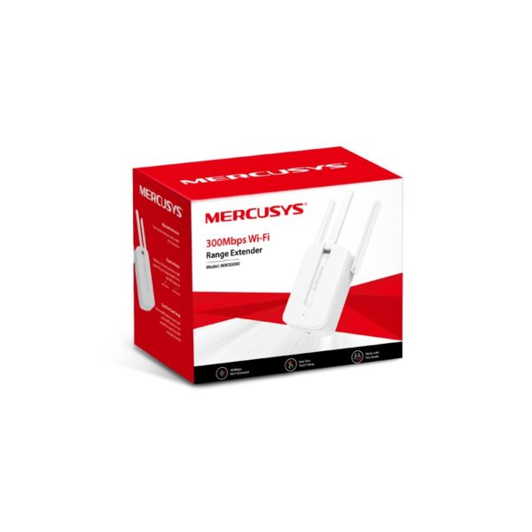 range-extender-mercusys-mw300re-300mbps-24mhz.jpg RANGE EXTENDER MERCUSYS MW300RE 300MBPS/2.4MHZ