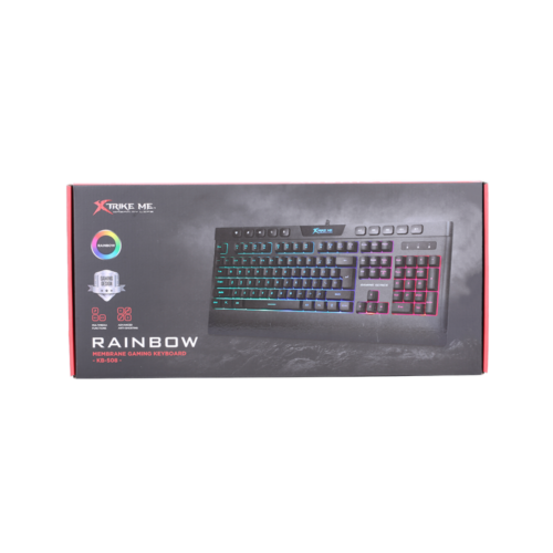 TECLADO X TRIKE ME KB-508 RAINBOW GAMER RGB