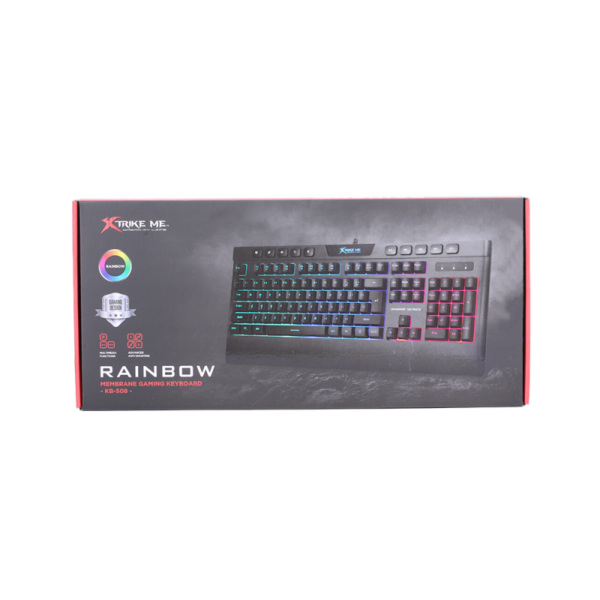TECLADO X TRIKE ME KB-508 RAINBOW GAMER RGB